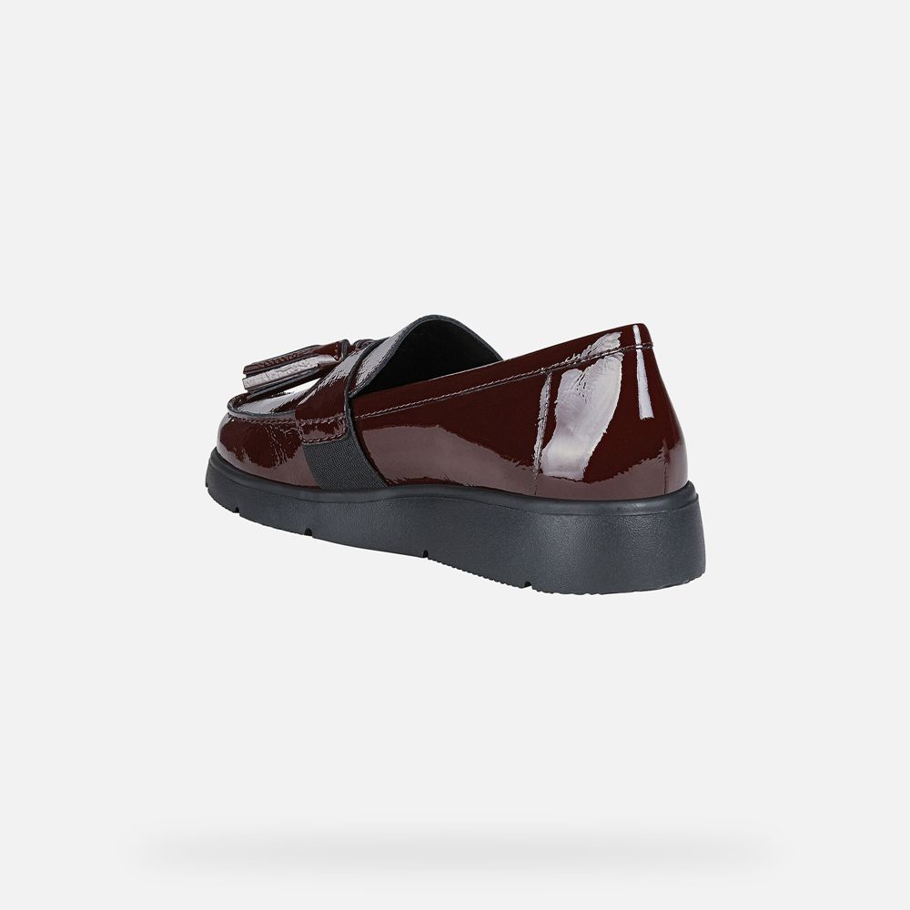 Geox Bayan Loafers Bordo - Arlara - EBN-963274